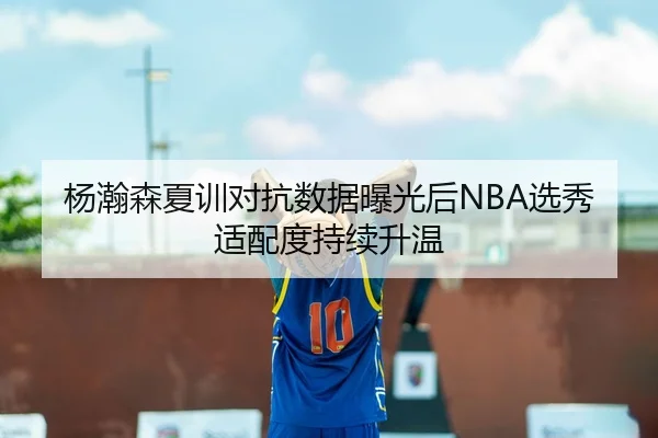 杨瀚森夏训对抗数据曝光后NBA选秀适配度持续升温